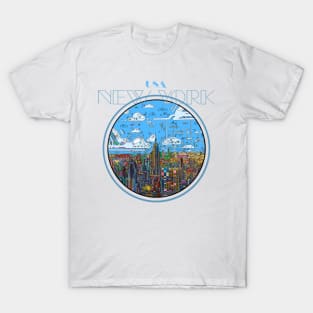 new york skyline T-Shirt